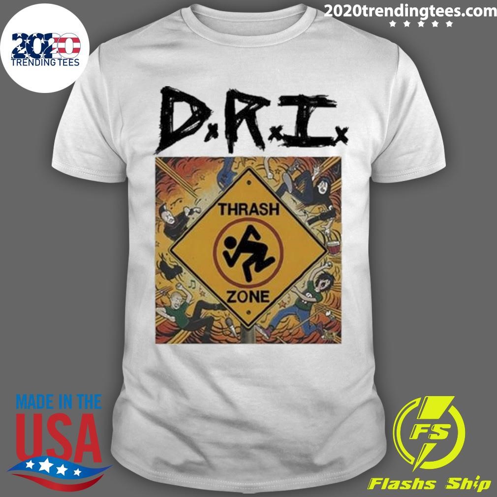 Funny Dri Texas Thrash Zone T-shirt