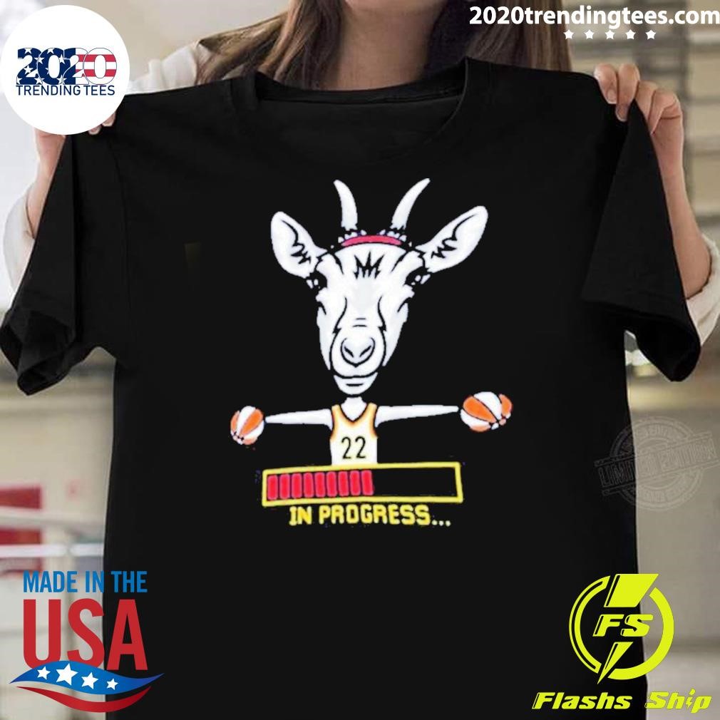 Funny Goat In Progress 2024 T-shirt