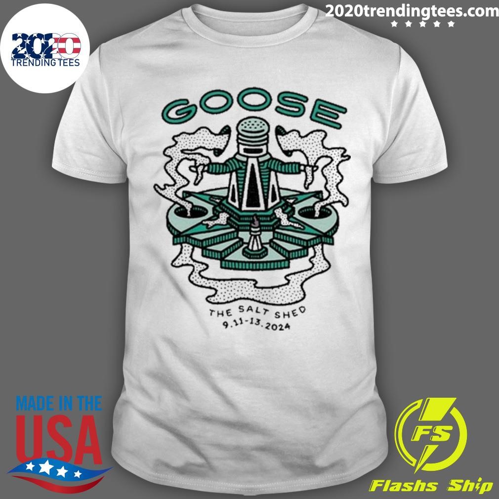 Funny Goose Tour Chicago, IL Tee Sep 11 2024 T-shirt