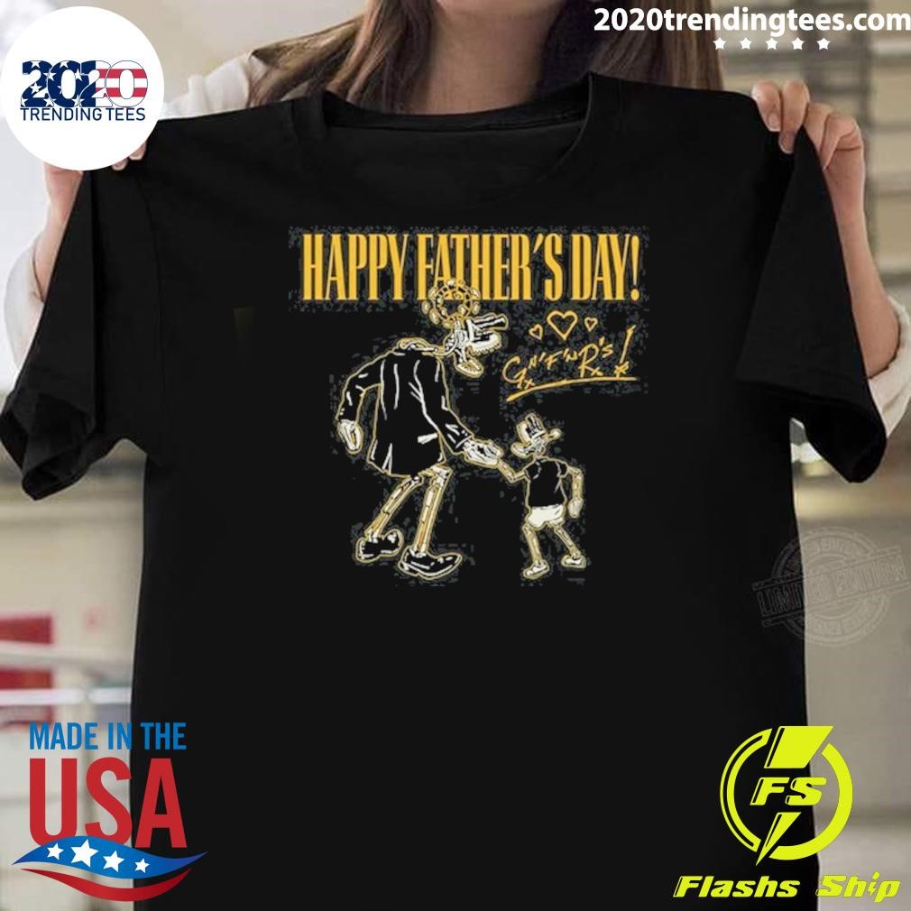 Funny Guns N' Roses Happy Father’s Day 2024 T-shirt