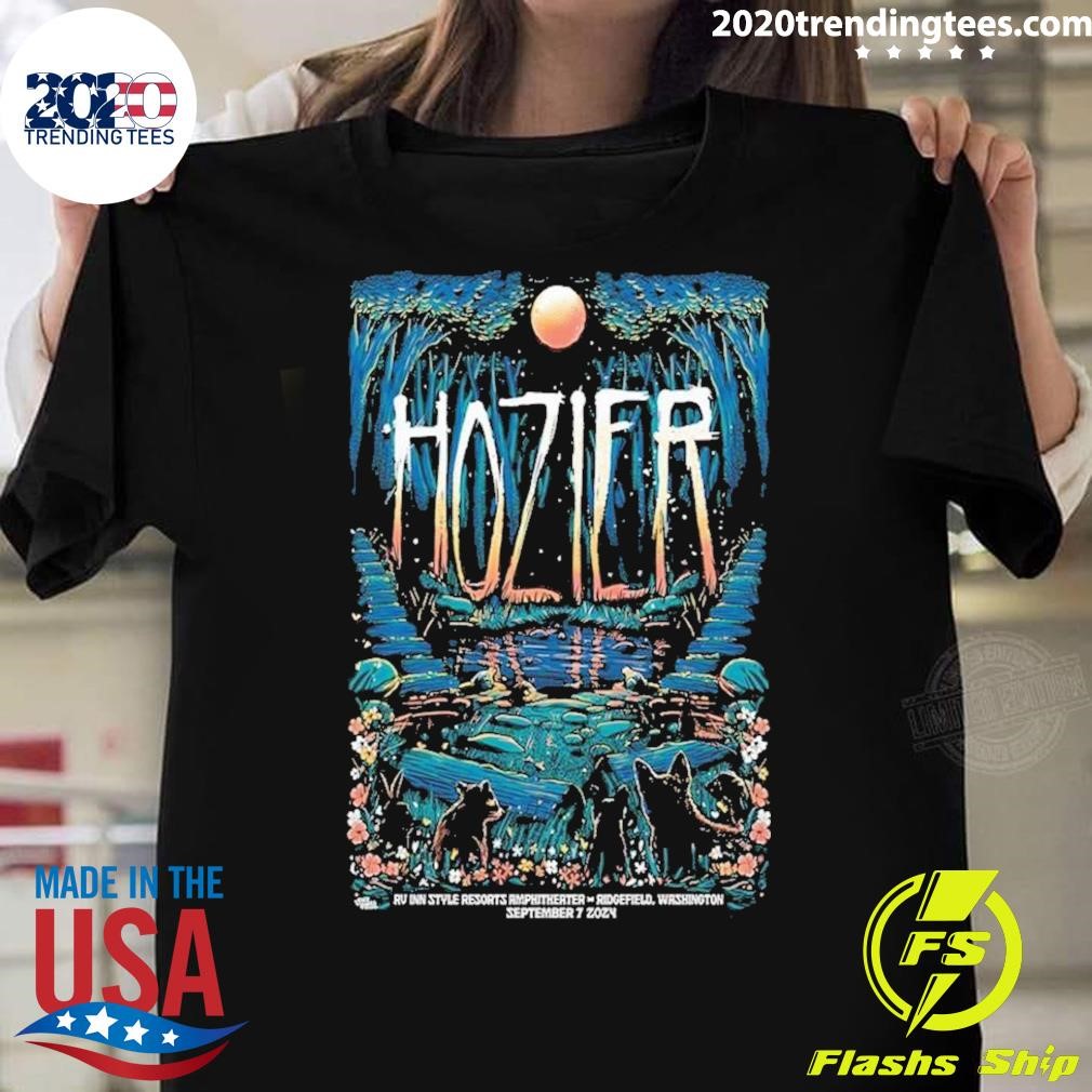 Funny Hozier In Ridgefield, Wa On September 7 2024 Poster T-shirt