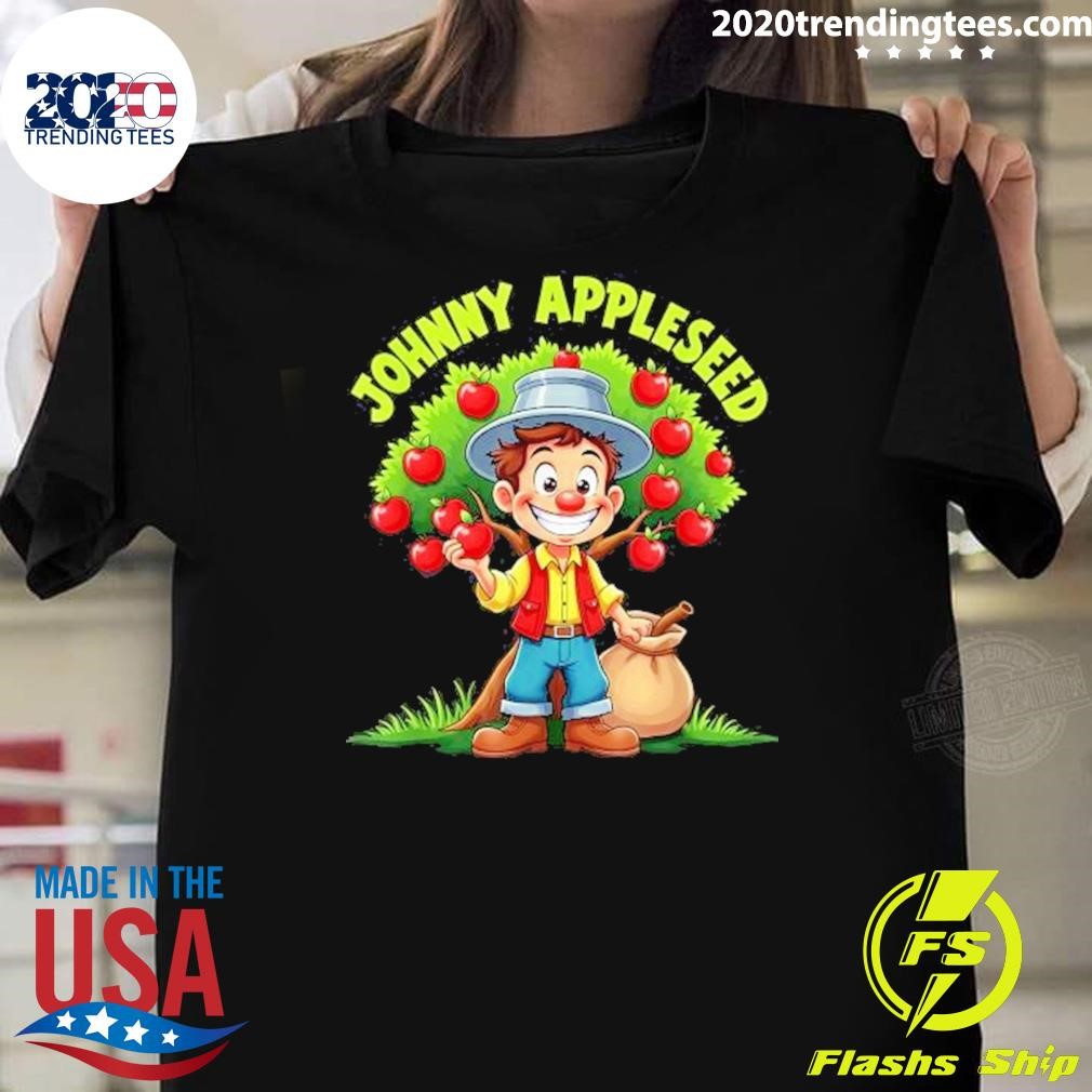 Funny Johnny Appleseed Costume Kids 2024 T-shirt