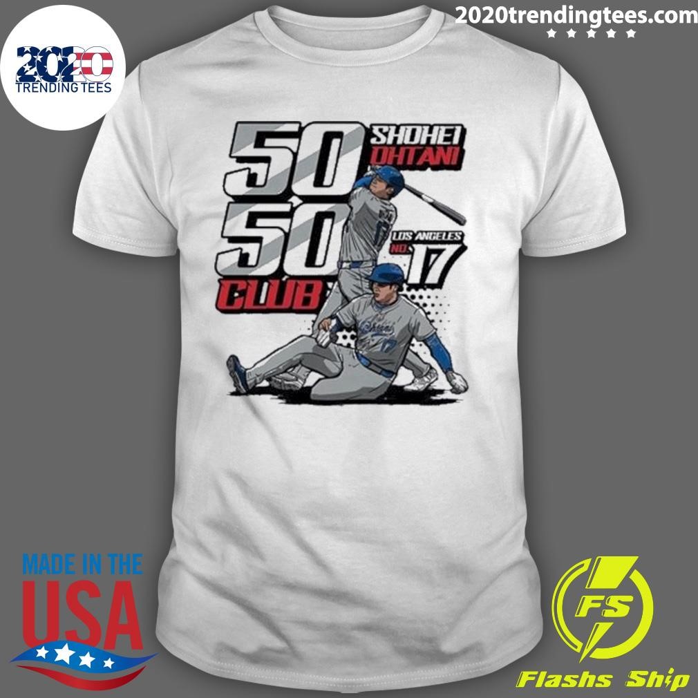 Funny Los Angeles Dodgers Shohei Ohtani 50 50 Club T-shirt