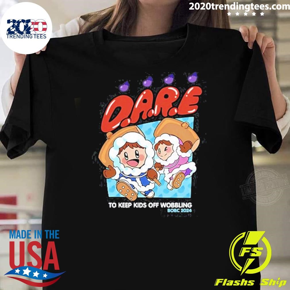 Funny Nicki D.A.R.E. To Keep Kids Of Wobbling T-shirt