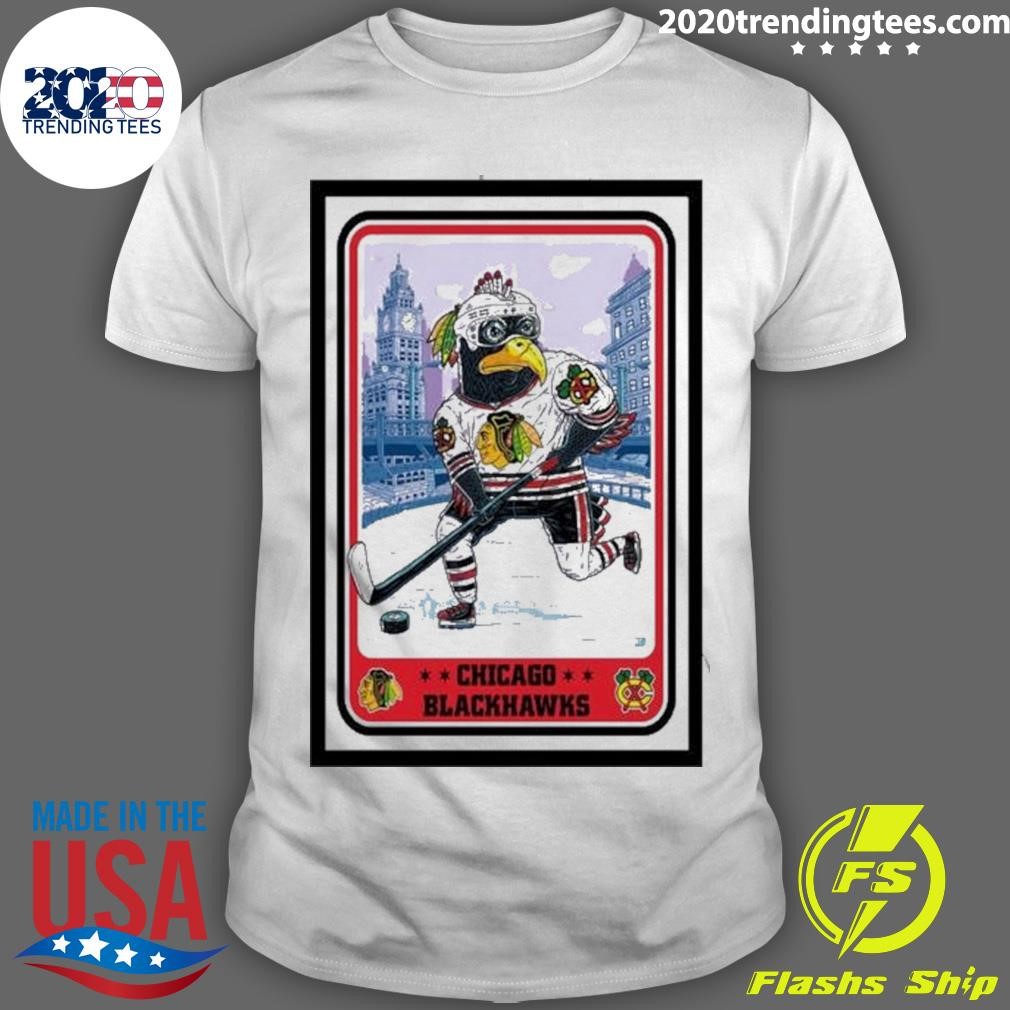 Funny Poster Chicago Blackhawks 9-11-2024 T-shirt