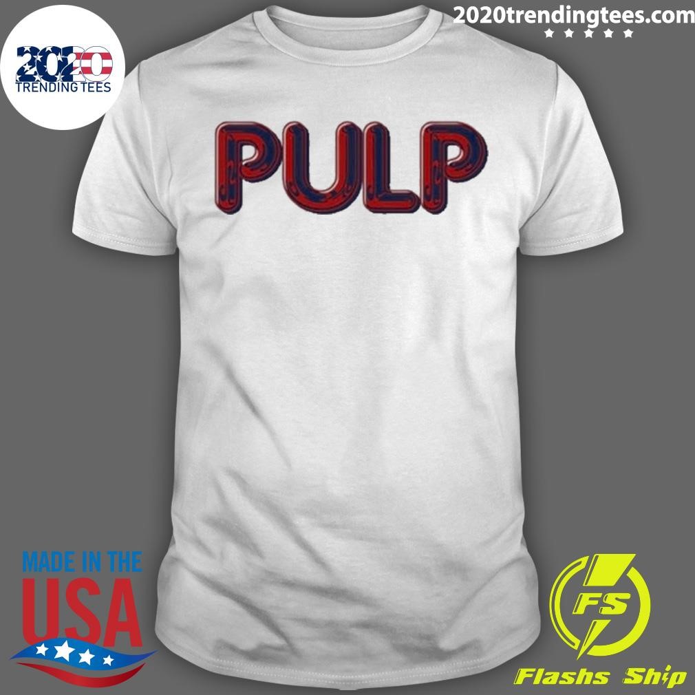 Funny Pulp Us Tour Encore Ecru T-shirt