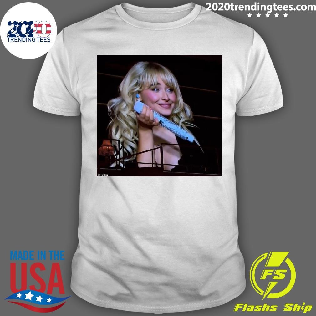 Funny Sabrina Carpenter Eric Adams T-shirt