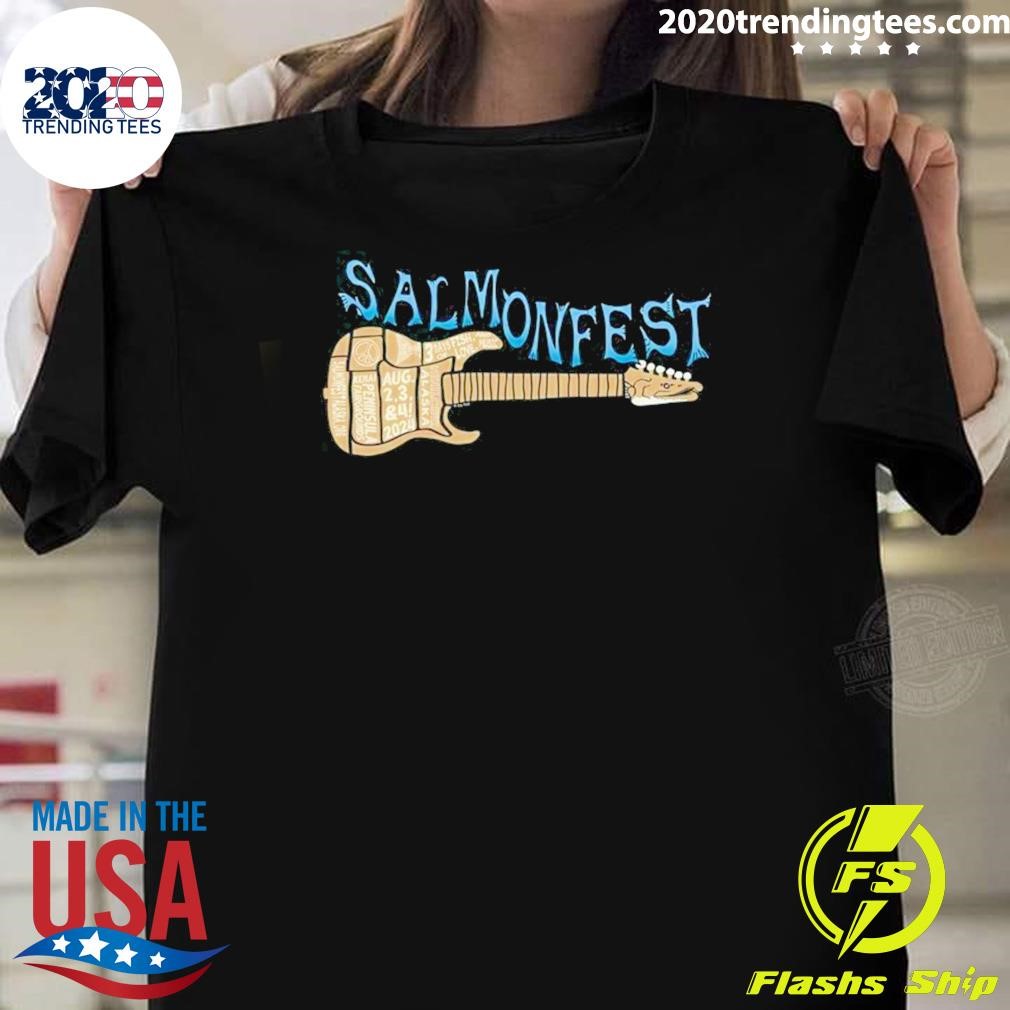 Funny Salmonfest Alaska 2024 T-shirt