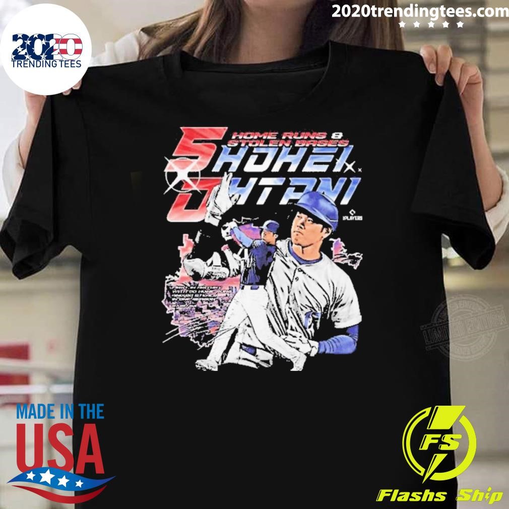 Funny Shohei Ohtani Los Angeles D 50-50 Club2024 T-shirt