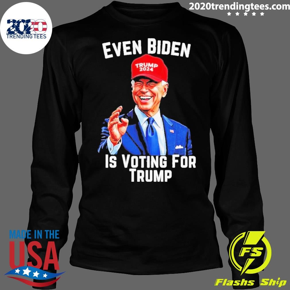 T-shirt Joe Biden Trump Maglietta Umoristica Politica Con Joe - Foto 12