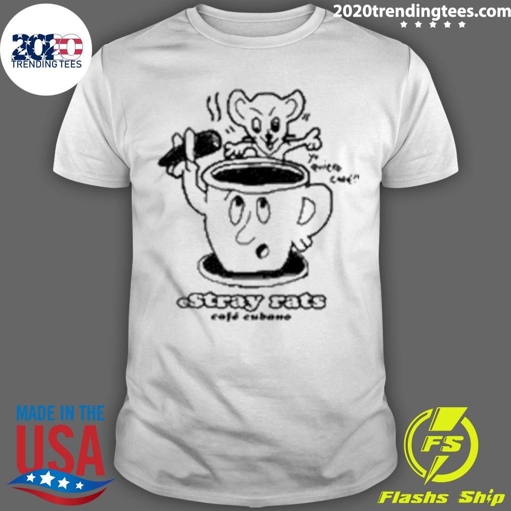 Funny Stray Rats Secret Coffee Tee T-shirt