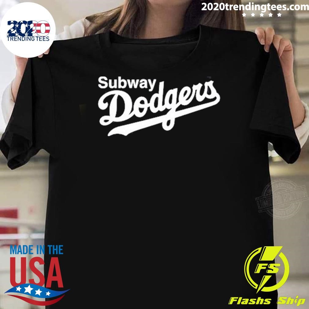 Funny Subway Dodgers T-Shirt