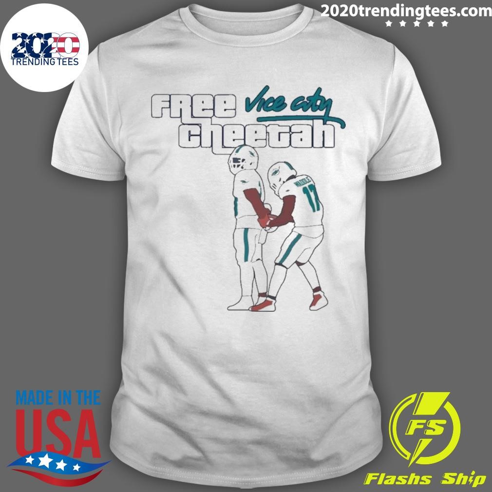 Funny Tyreek Hill Free Cheetah Vice City T-Shirt