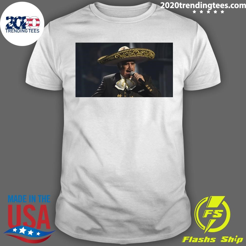 Funny Vicente Fernández, Beloved Singer Of Ranchera Music, Dies At 81 T-shirt