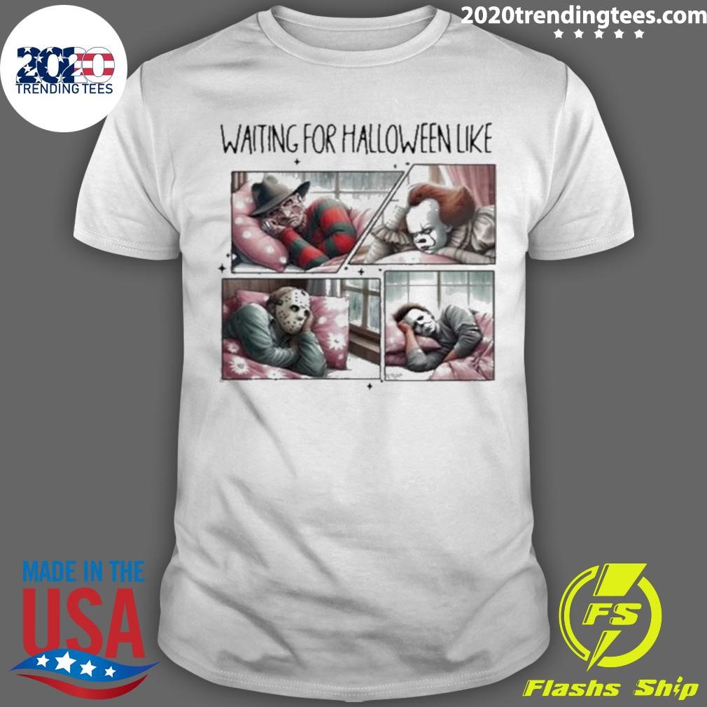 Funny Waiting For Halloween Like Pink Bedroom T-shirt