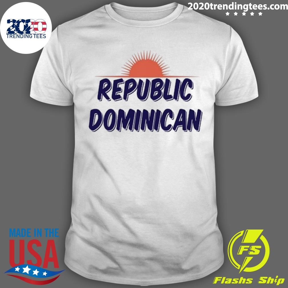 Funny Zack Hample Republic Dominican T-shirt