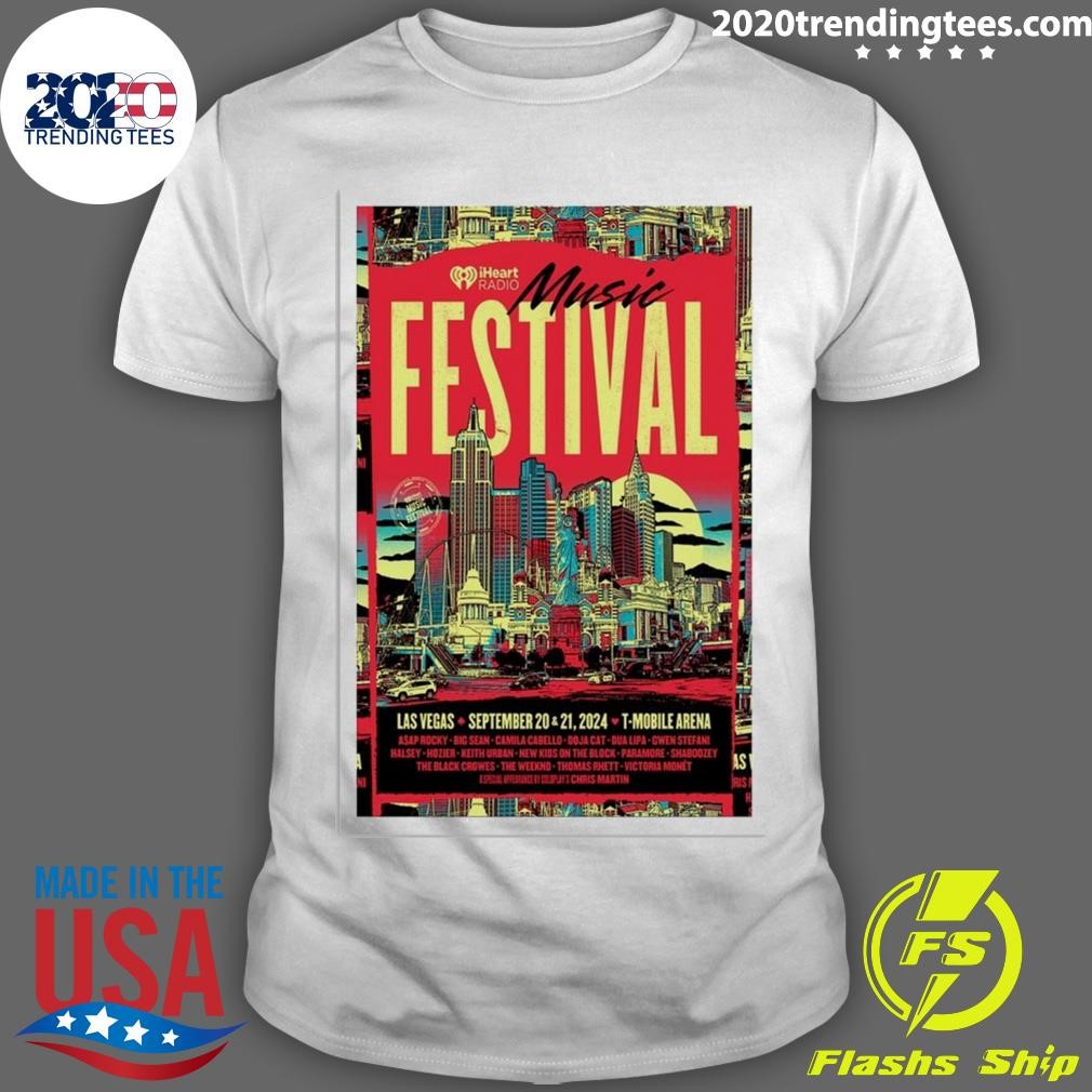 Funny iHeartRadio Music Festival Sept 20-21 2024 T-Mobile Arena T-shirt