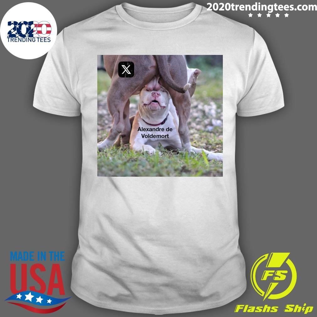 Nice Alexandre de Voldemort Dogs Rock T-shirt