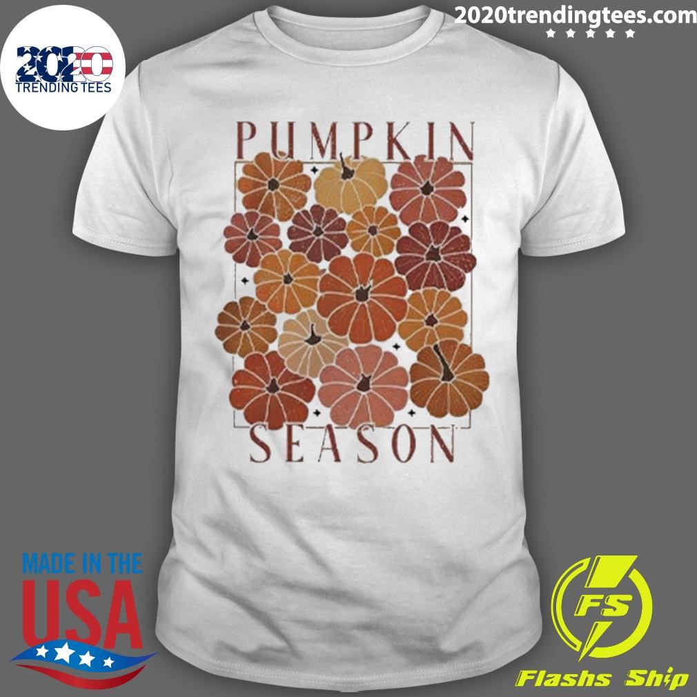 Nice Autumn Pumpkin Season 2024 T-Shirt