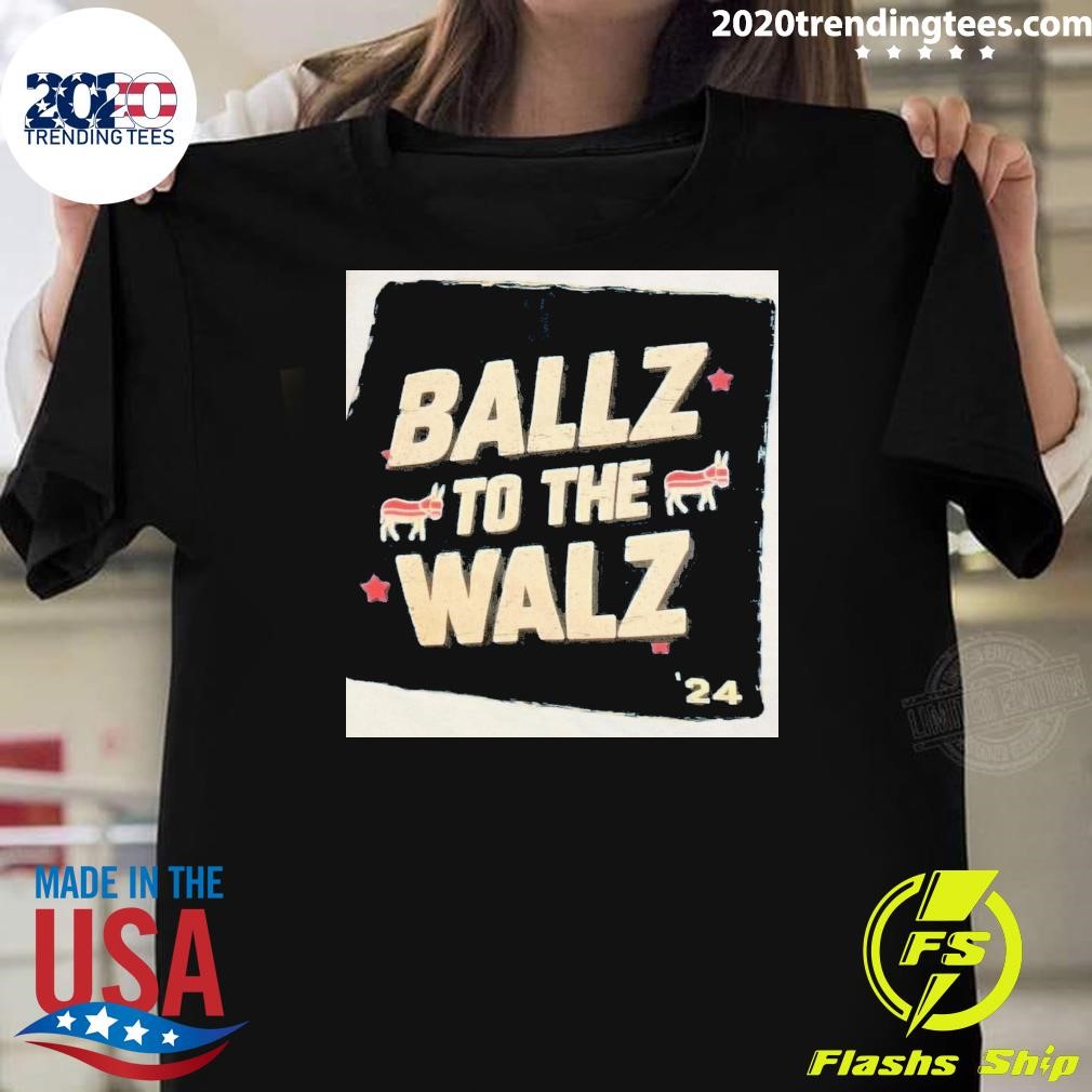 Nice Ballz To The Walz '24 T-shirt