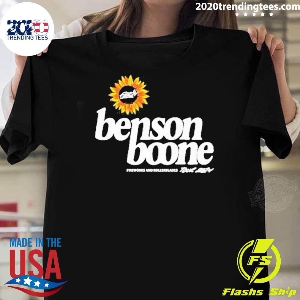 Nice Benson Boone World Tour 2024 T-shirt