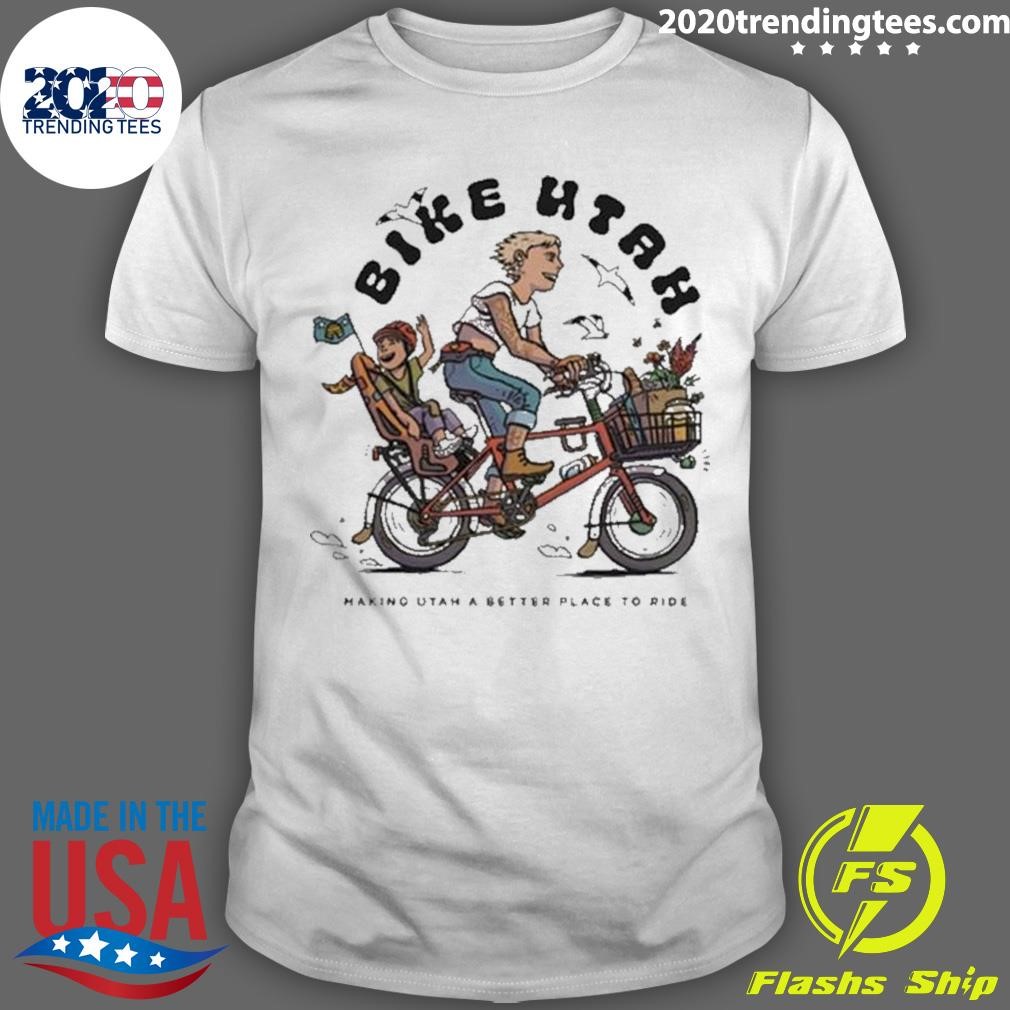 Nice Bike Utah Bike Bliss 2024 T-shirt