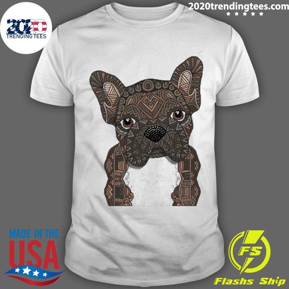 Nice Brindle Frenchie 2024 T-shirt