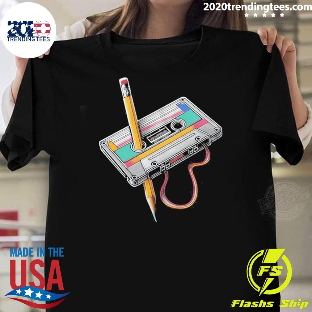 Nice Cassette Tape Rewind T-shirt