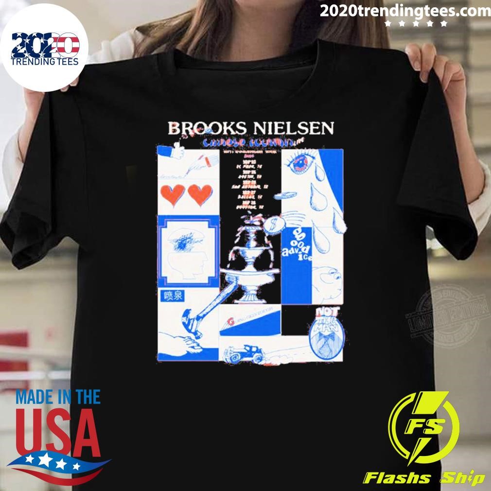 Nice Chinese Fountain 10th Anniversary Show Of Brooks Nielsen T-shirt