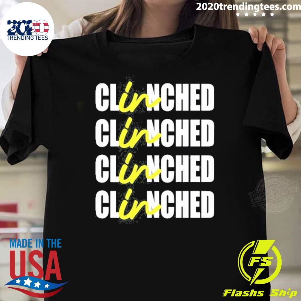 Nice Clinched All Eyes On November T-shirt