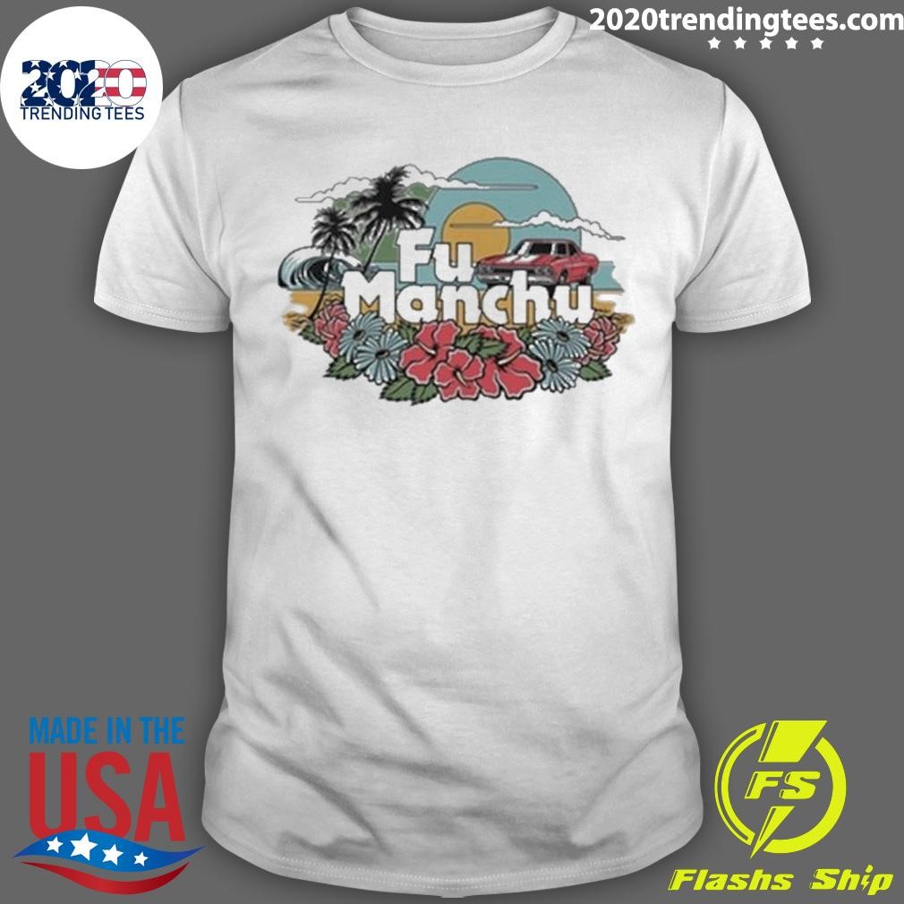 Nice Fu Manchu Beach 2024 T-Shirt