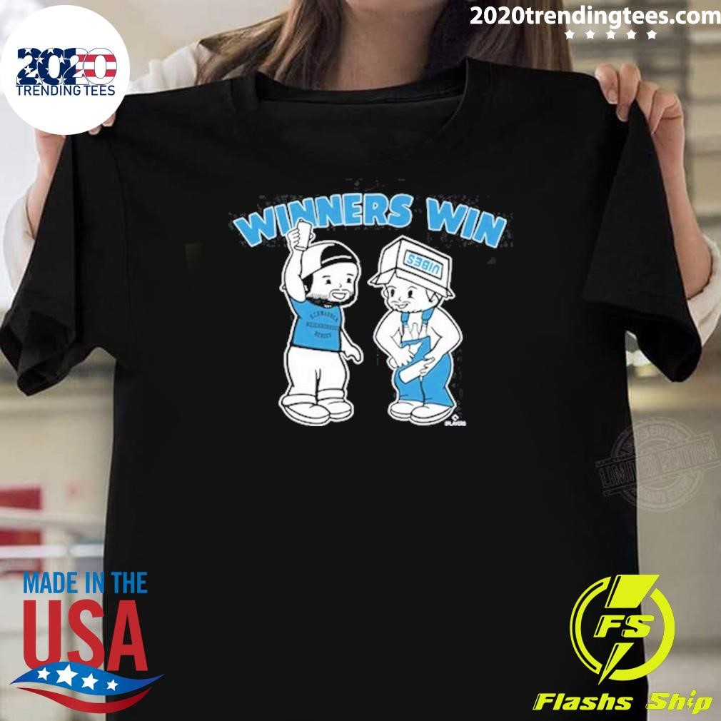 Nice Garrett Stubbs And Kyle Schwarber Winners Win Tee T-shirt