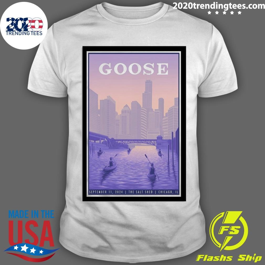 Nice Goose At The Salt Shed On September 11 2024 Show T-Shirt