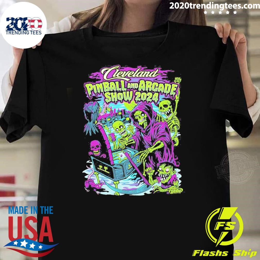 Nice Halloween Cleveland Pill And Arcade Show 2024 T-shirt