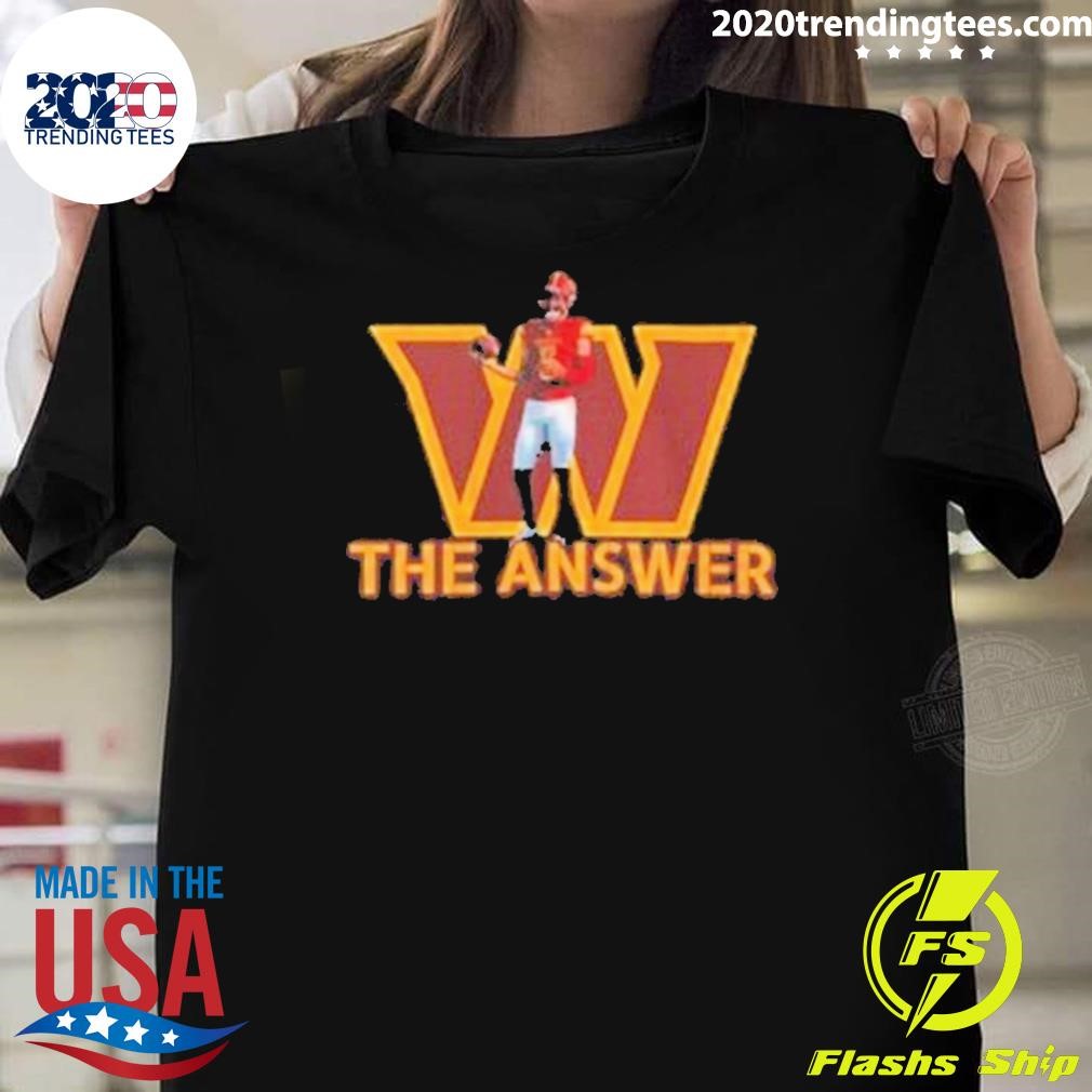 Nice Jayden Daniels The Answer 2024 T-shirt