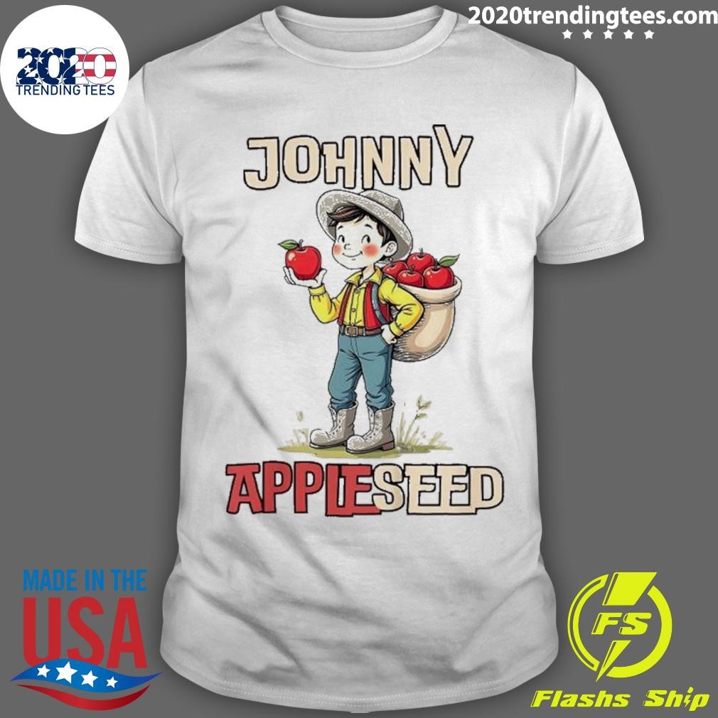 Nice Kids Johnny Appleseed For Girls And Boys 2024 T-shirt