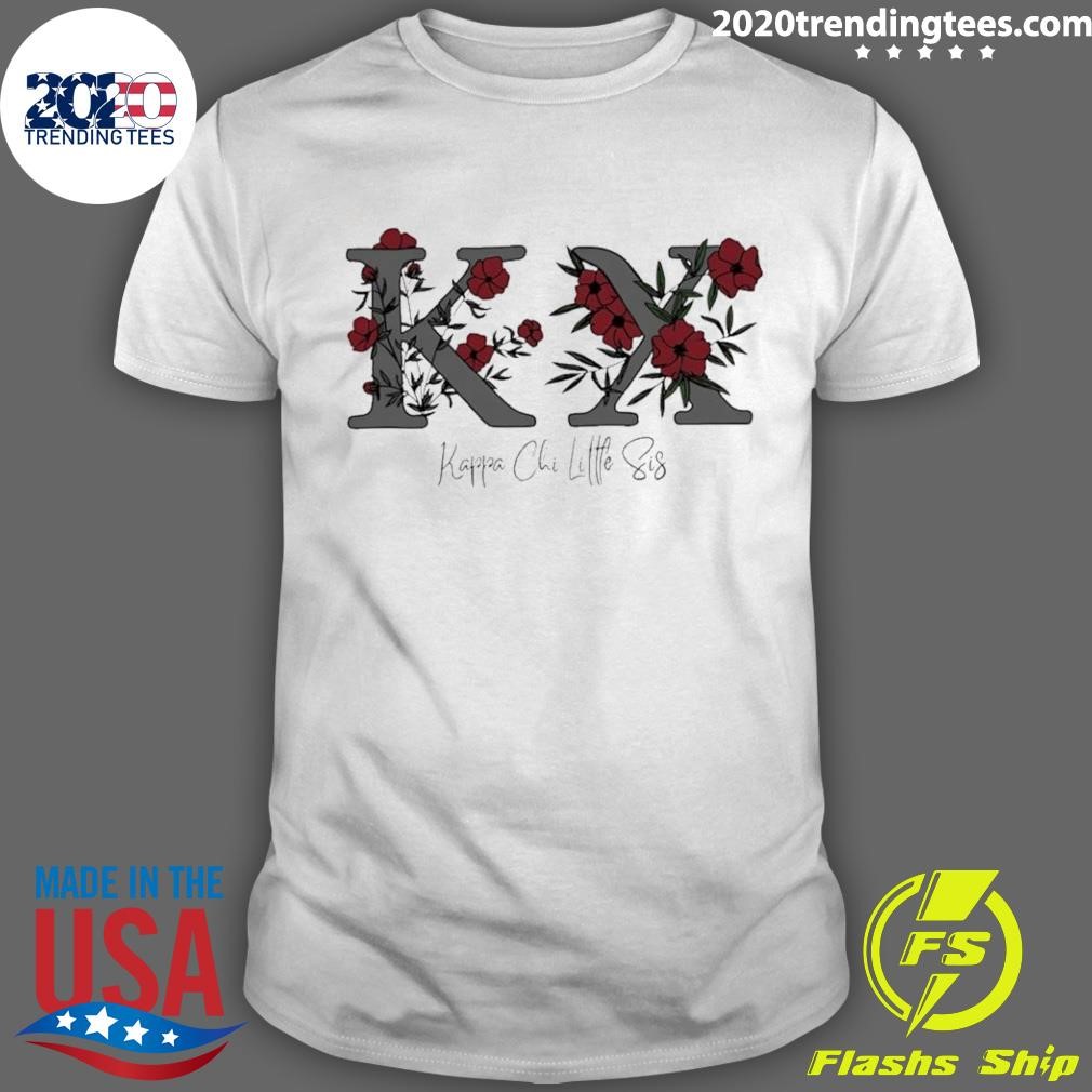 Nice Kx Kappa Chi Little Sis Logo T-shirt