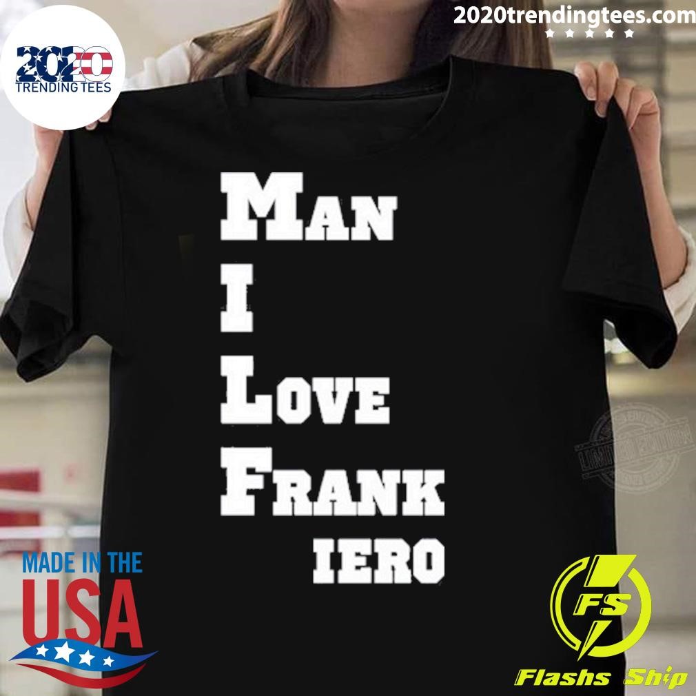 Nice Man I Love Frank Iero T-shirt