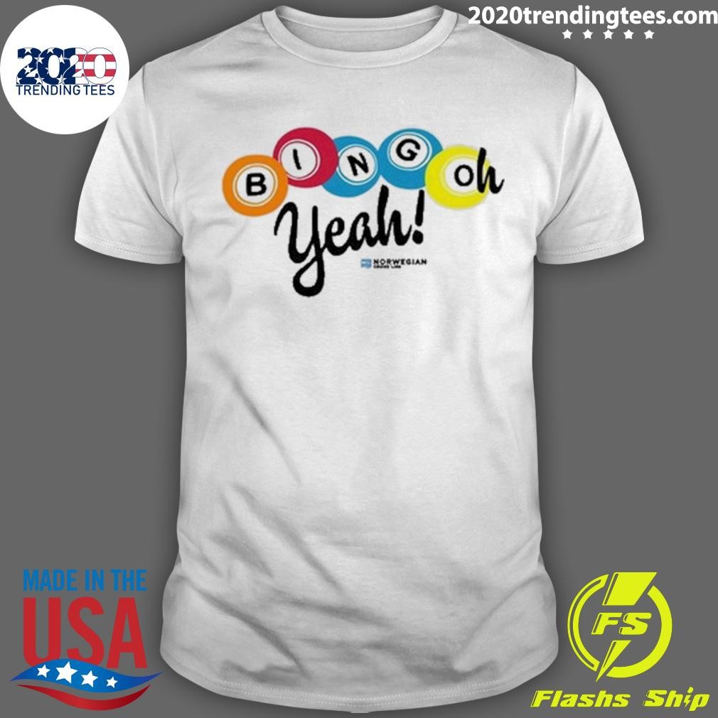 Nice Norwegian Bingo Oh Yeah 2024 T-shirt