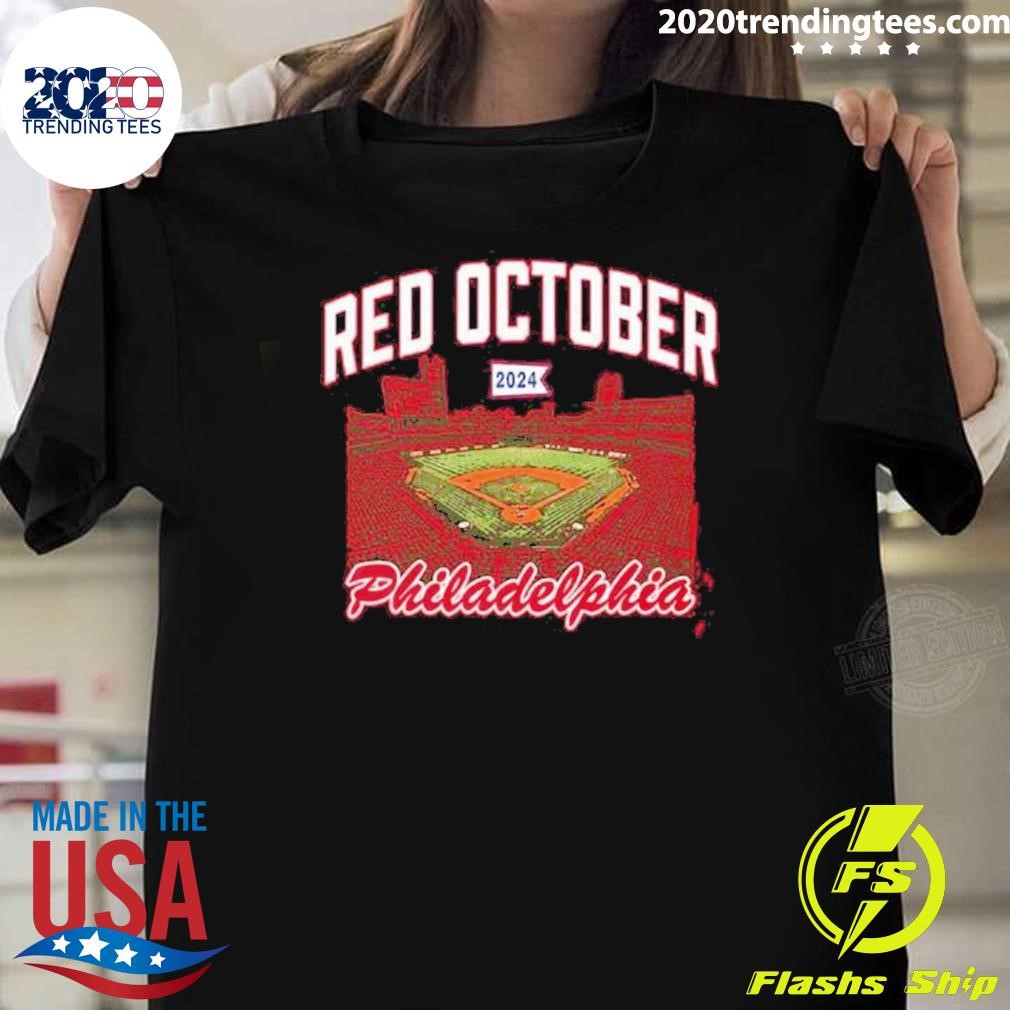 Nice Philadelphia Red October 2024 T-shirt