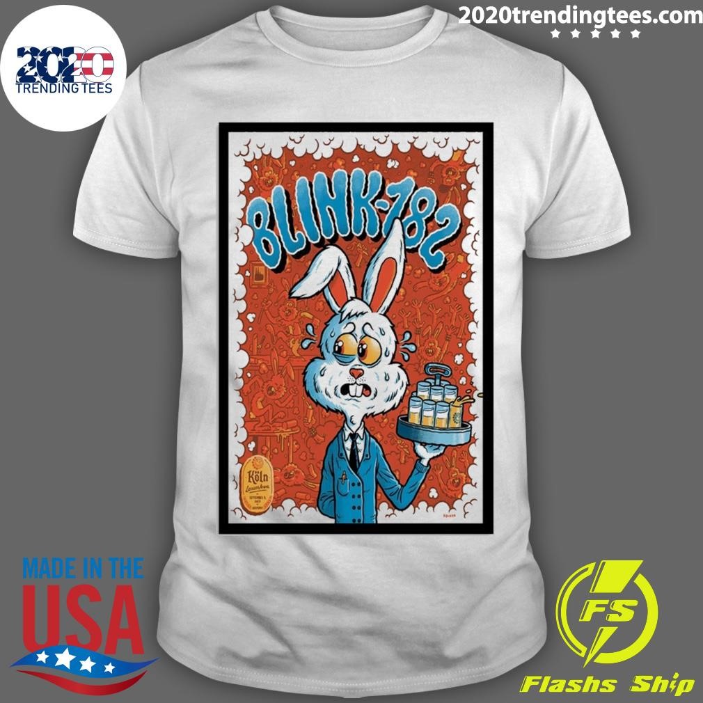 Nice Poster Blink 182 Koln Lanxess Arena Sept 9 In Germany T-shirt