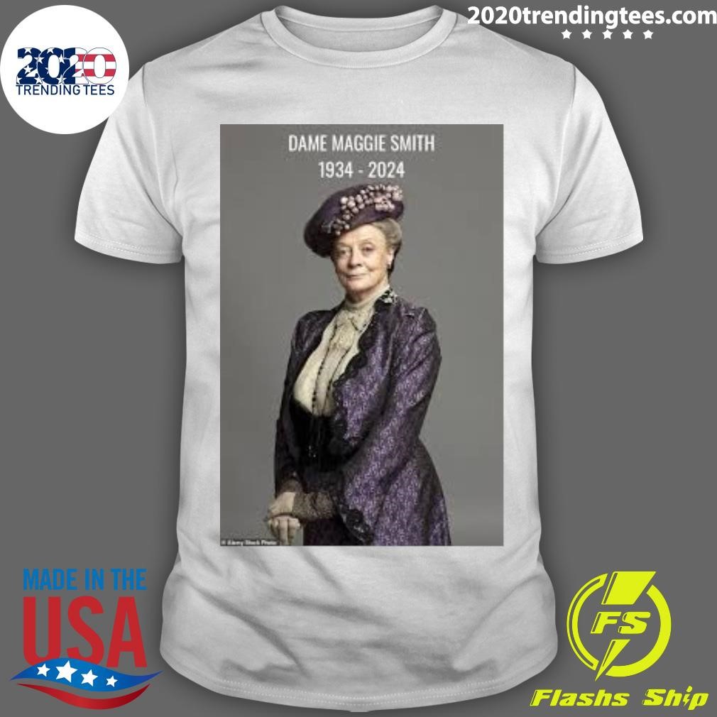 Nice Rest In Peace Dame Maggie Smith The Harry Potter and Downton Abbey T-shirt