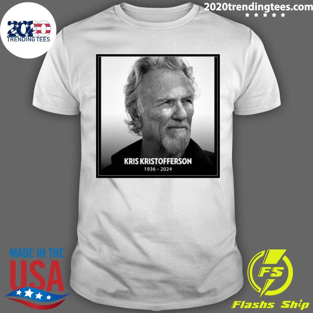 Nice Rip Kris Kristofferson 1936-2024 T-shirt