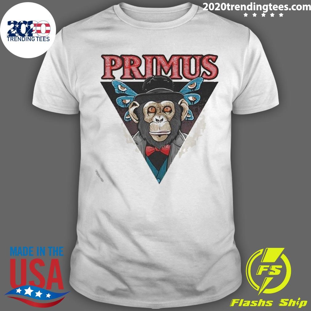 Nice Sessanta Primus Winged Monkey Band Tour 2024 T-shirt