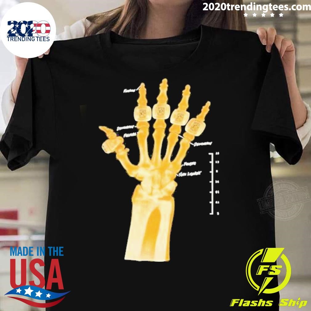 Nice Skeleton Kobe Bryant Broken Not Beaten X Ray Irt 2024 T-shirt