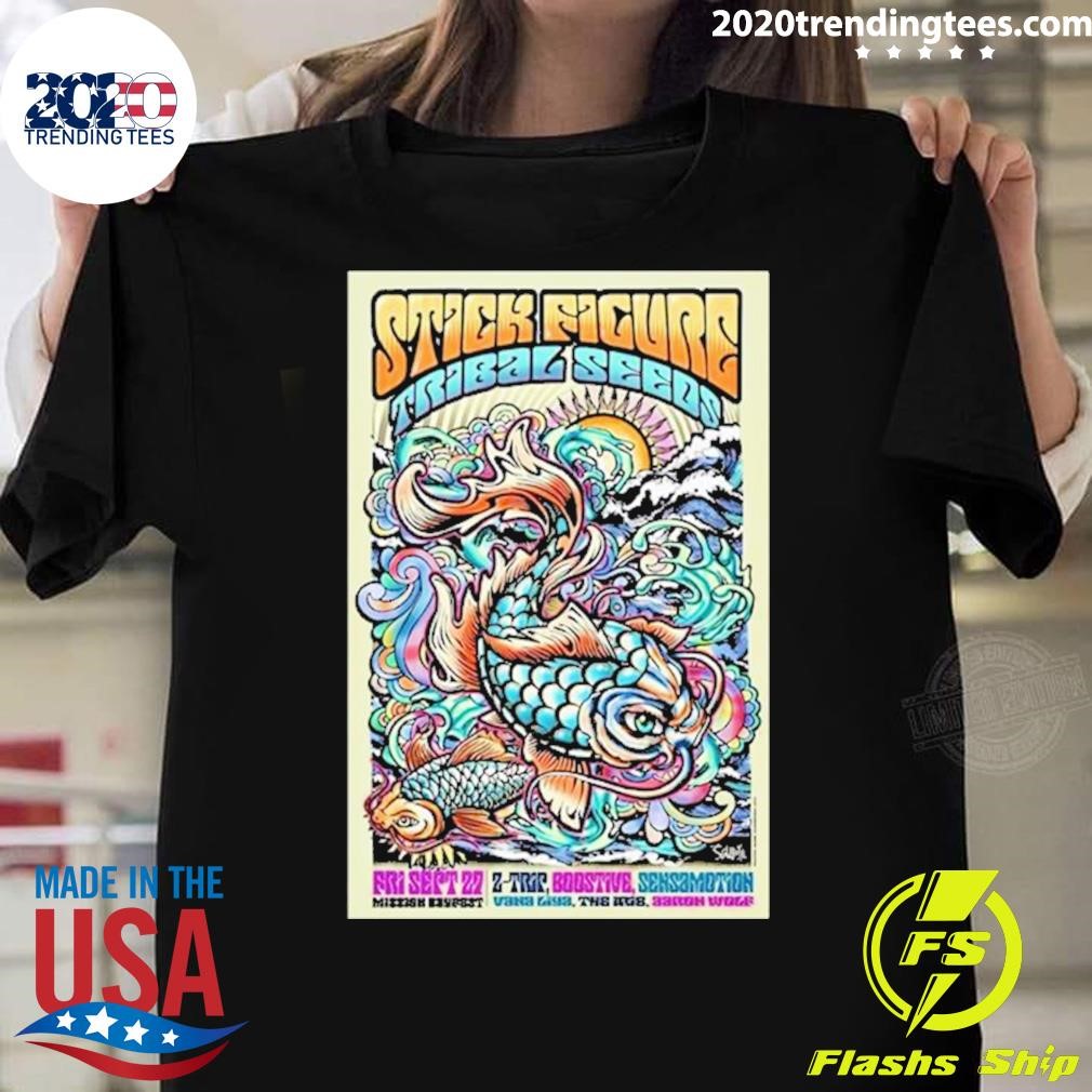 Nice Stick Figure Mariner’s Point Park In San Diego Ca Sep 27 2024 Tour Poster 2024 T-shirt