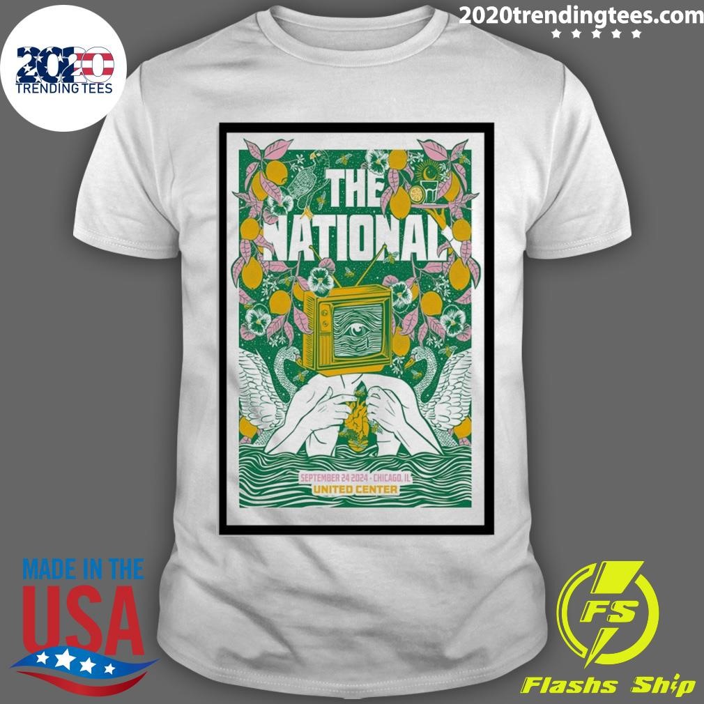 Nice The National September 24, 2024 Chicago, IL, United Center T-shirt