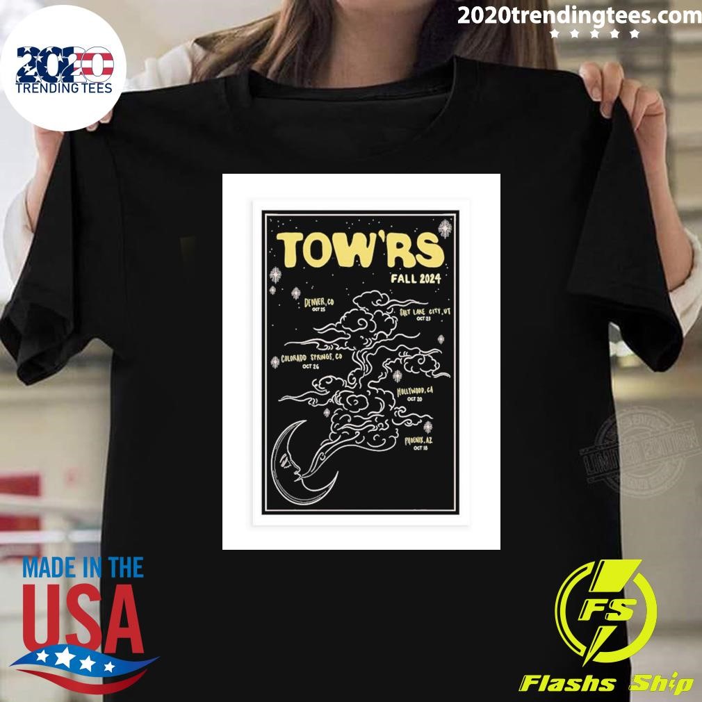 Nice Tow'rs Fall Tour October 2024 T-shirt