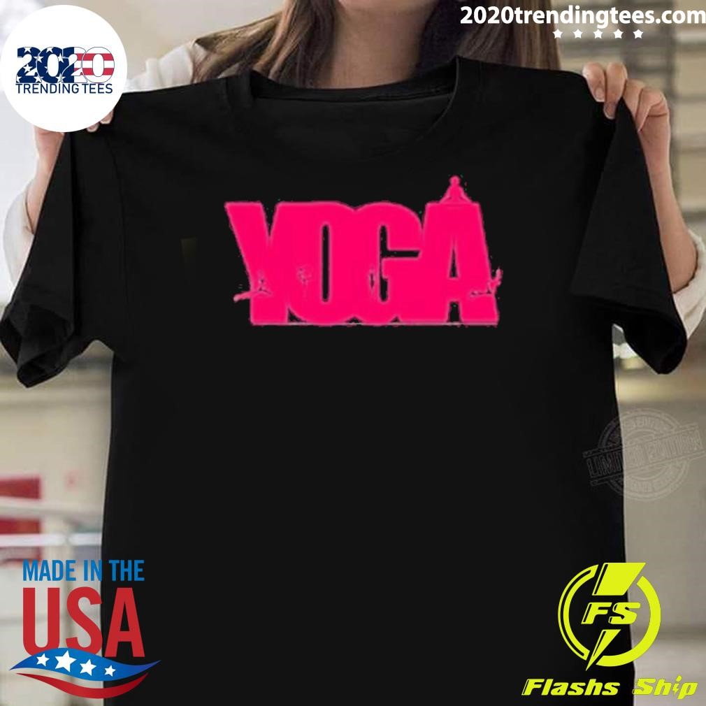 Nice Yoga Yoga Merchandise For All Yoga Meditation Prac 2024 T-shirt