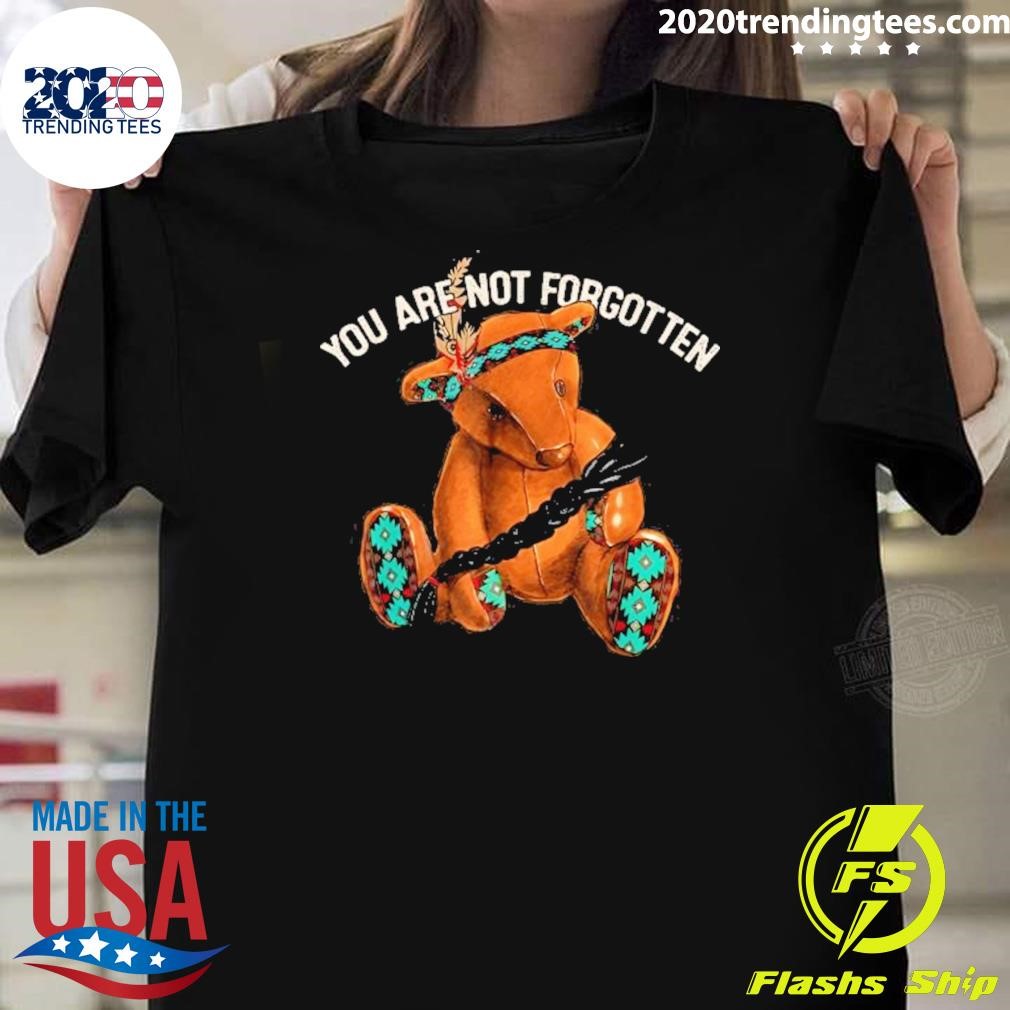 Nice You Are Not Forgotten I Native American Women Mmiw Awareness 2024 T-shirt